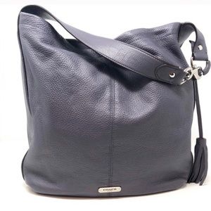 Coach Avery Leather Hobo Shoulder Bag